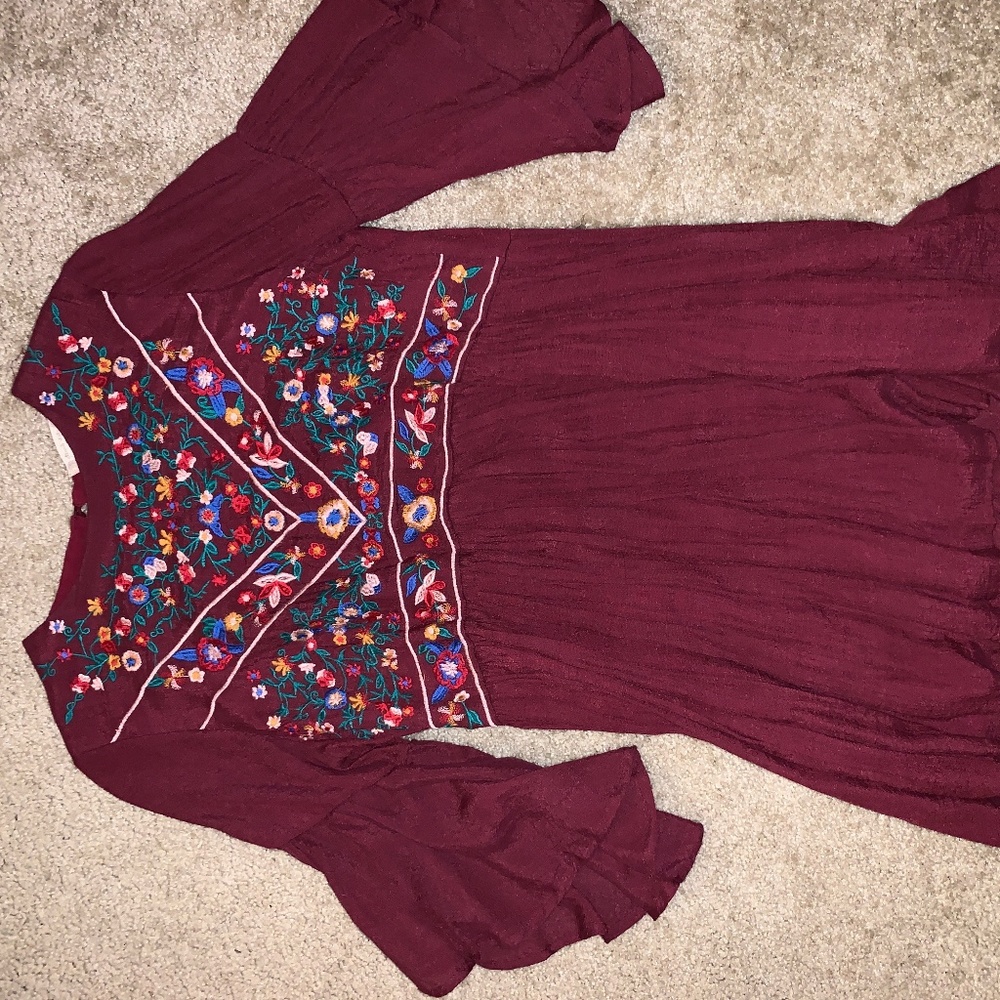 Altar'd State Floral Tunic Dress